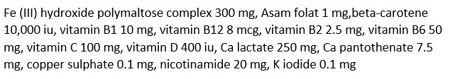 Daftar Merek Vitamin Ibu Hamil Pada Trimester 1